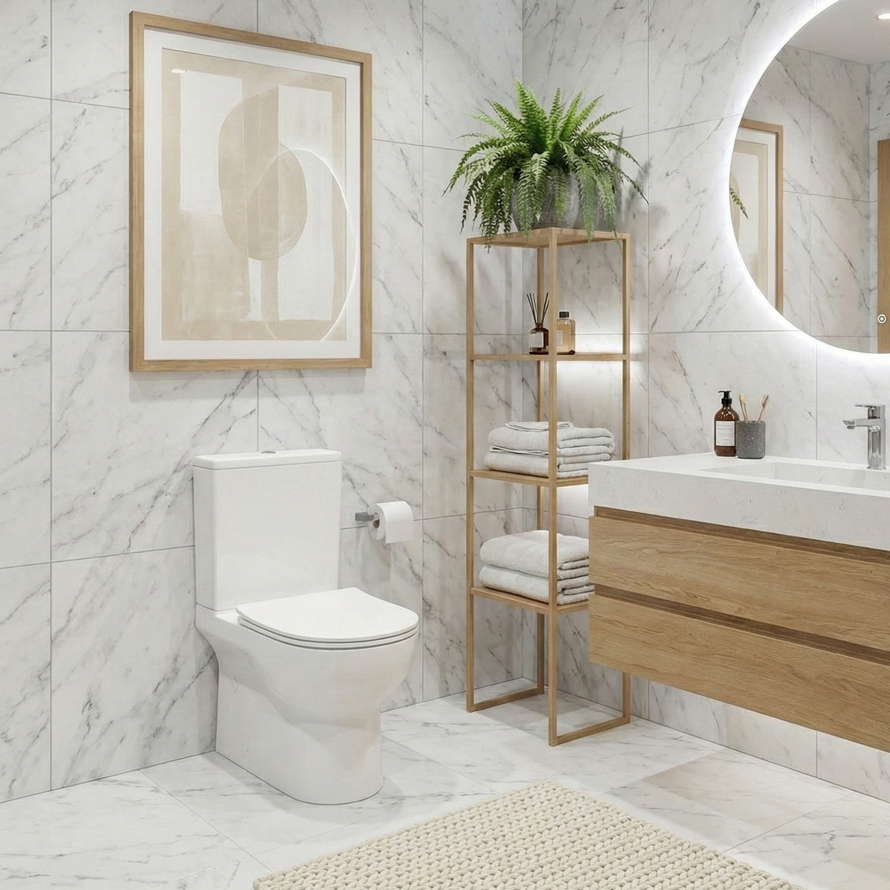 WC compact POSEJDON blanc brillant avec abattant en duroplast