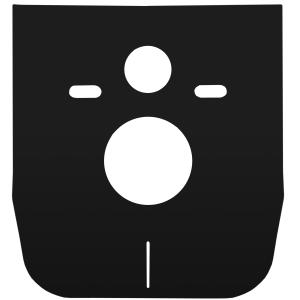 Sous-couche isolante et insonorisante pour cuvettes de WC - Noir - LAV-E-003A - Image principale