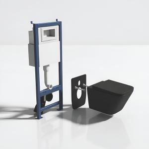 Sous-couche isolante et insonorisante pour cuvettes de WC - Noir - LAV-E-003A - Image supplémentaire