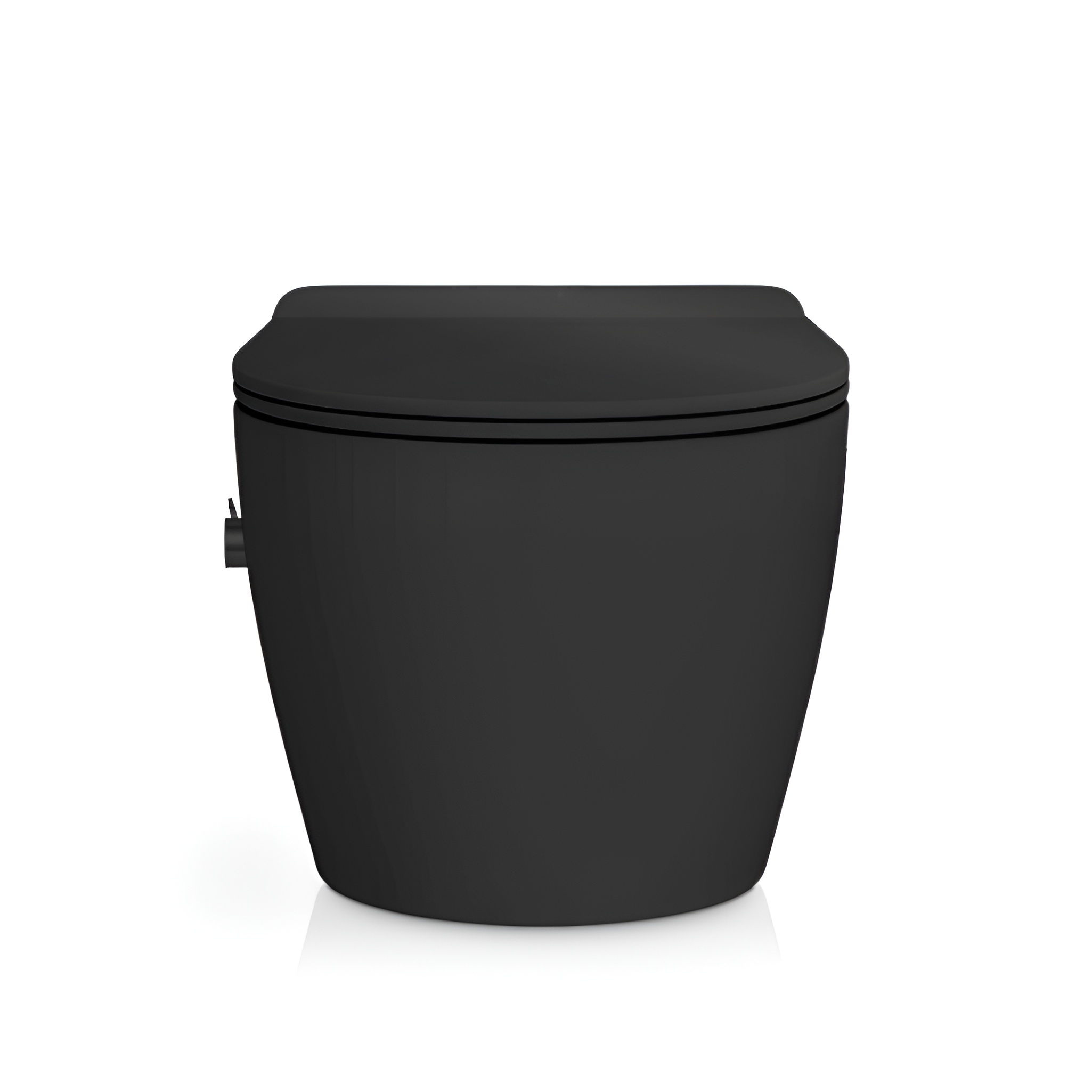 WC suspendu Salto Black 3.0 noir mat avec abattant noir