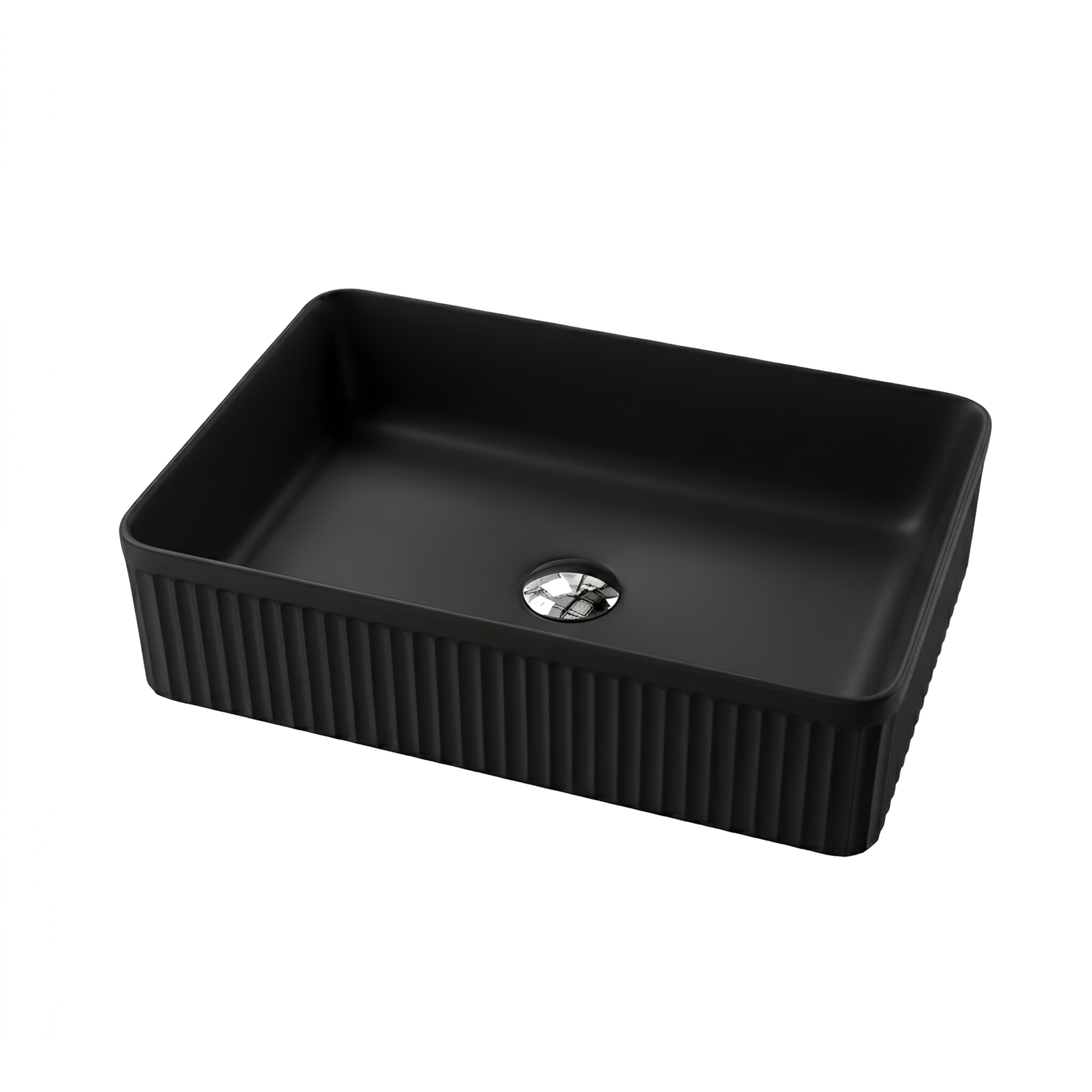 Vasque à poser Vesi Black, noir mat