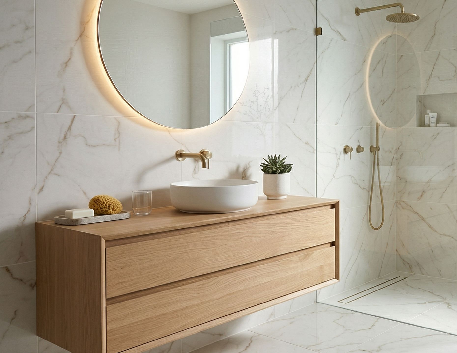 Grès cérame émaillé Rowan Pearl mat/carving au format 60 × 120 cm
