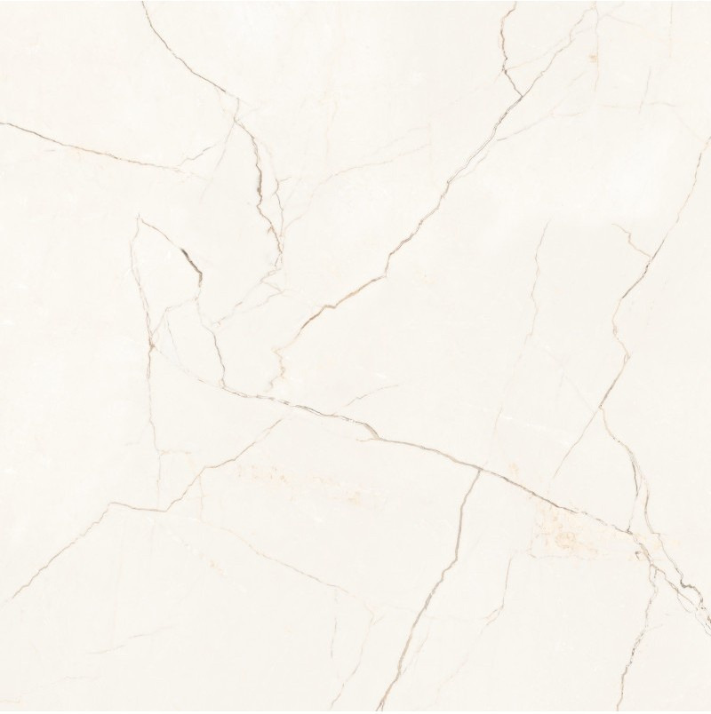 Grès cérame Caliza Crema crème à finition mat/carving, grand format 120 × 120 cm