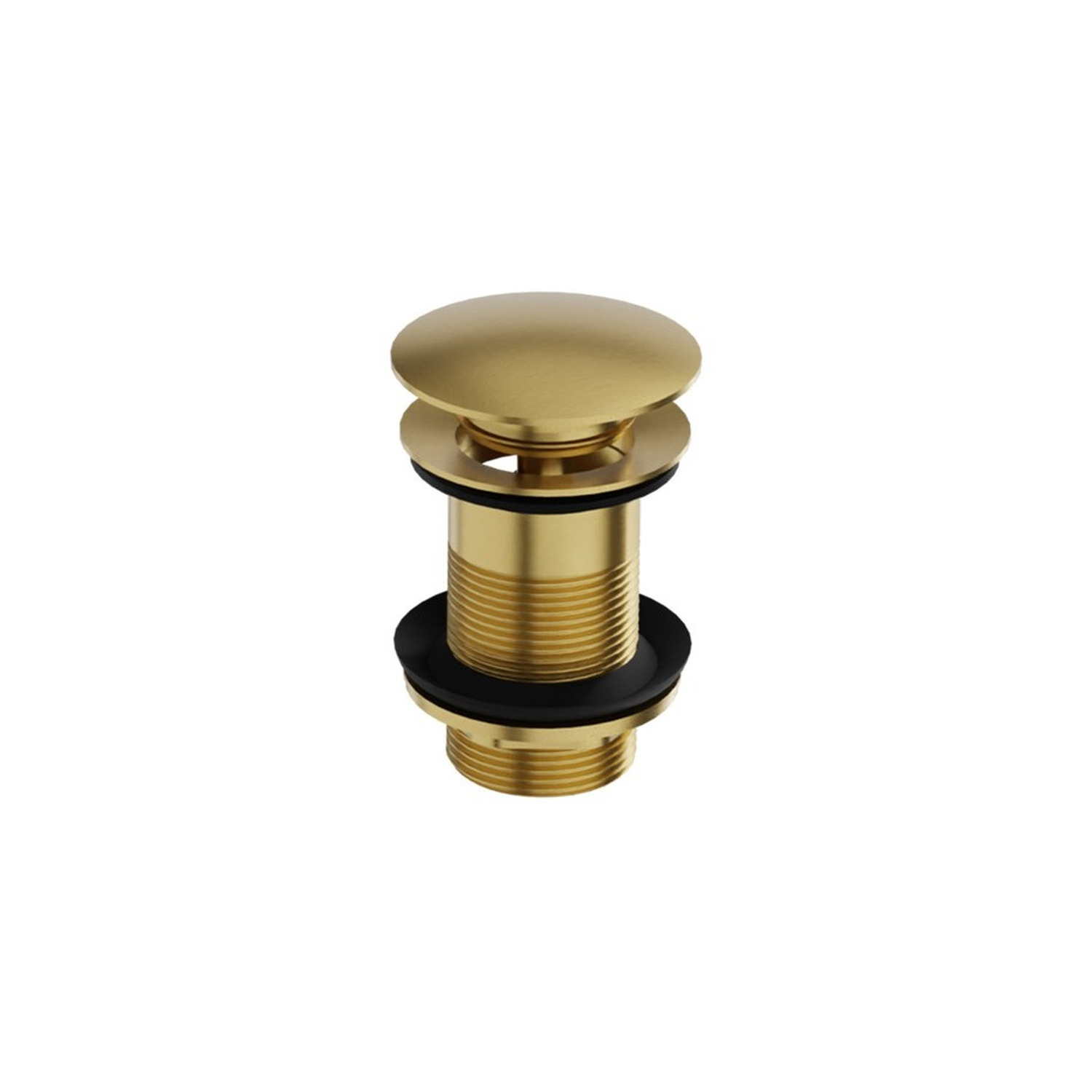 Bonde de vidage clic-clac sans trop-plein Orion Brushed Gold