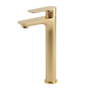Mitigeur de lavabo haut Spark en or brossé - Image principale