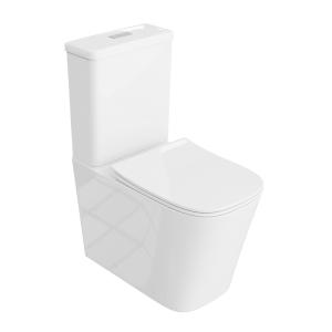 WC compact TRYTON, forme rectangulaire - Image principale