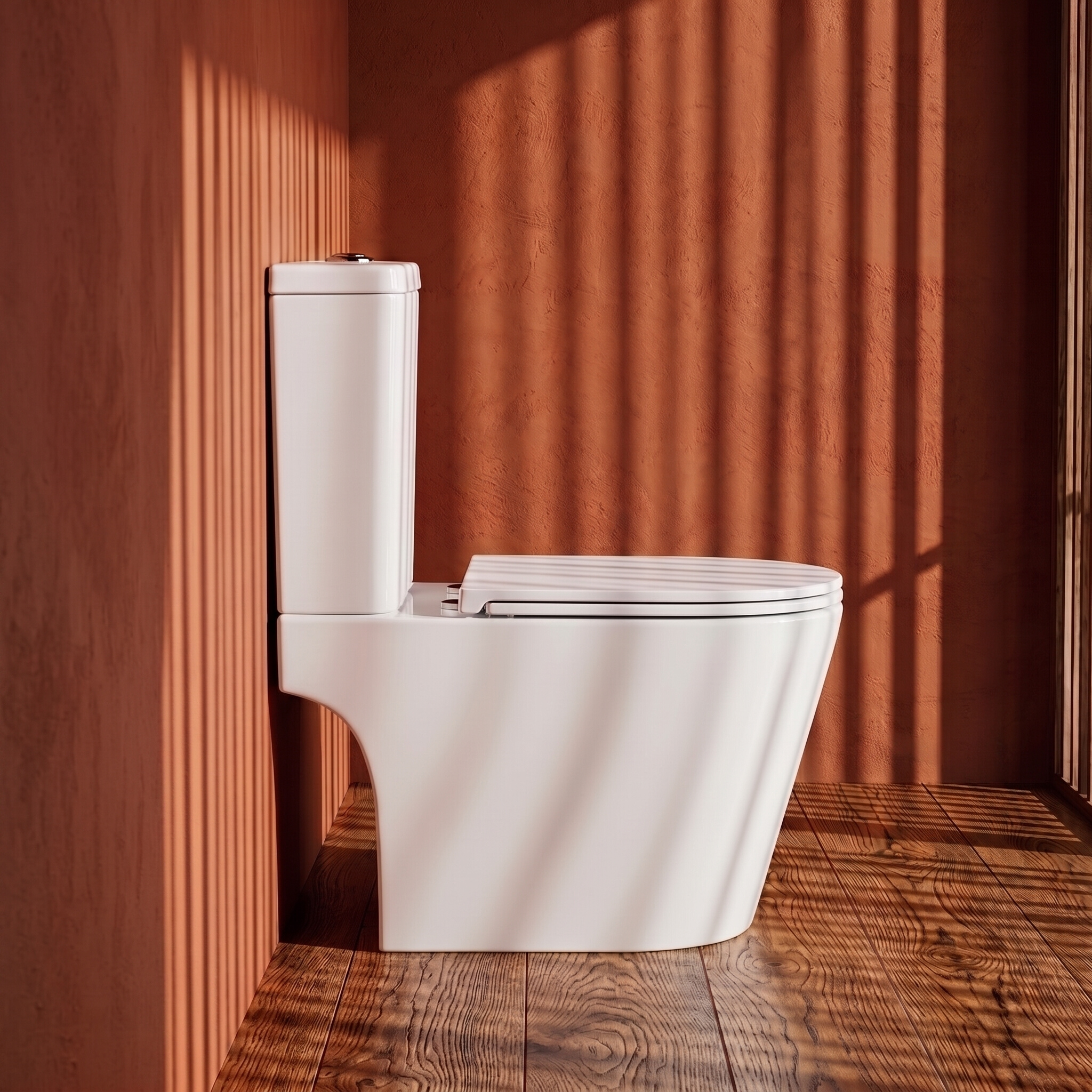 Pack WC à poser Neoflow 3.0 blanc brillant avec réservoir et abattant