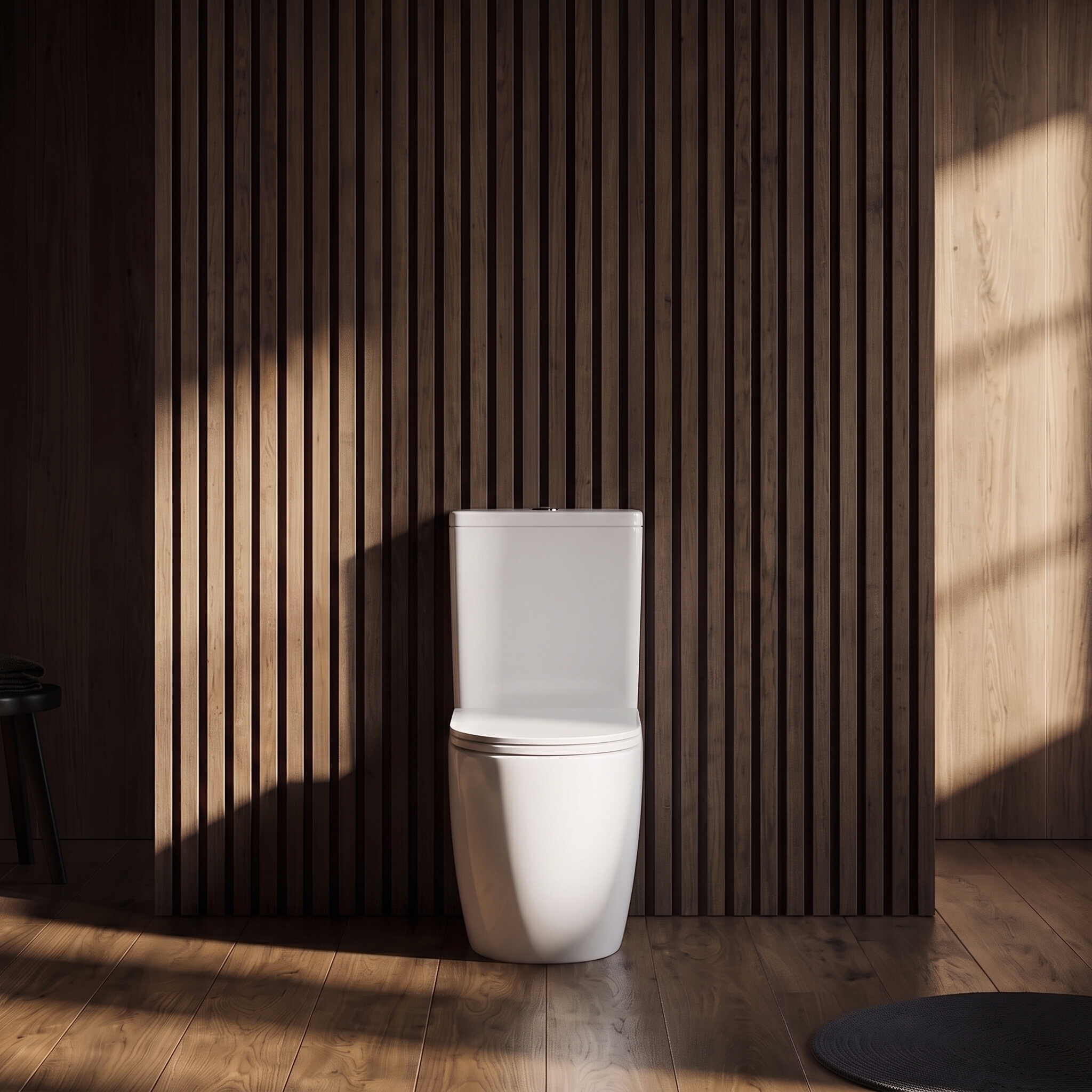 Pack WC à poser Nuo 3.0 blanc brillant avec abattant en duroplast