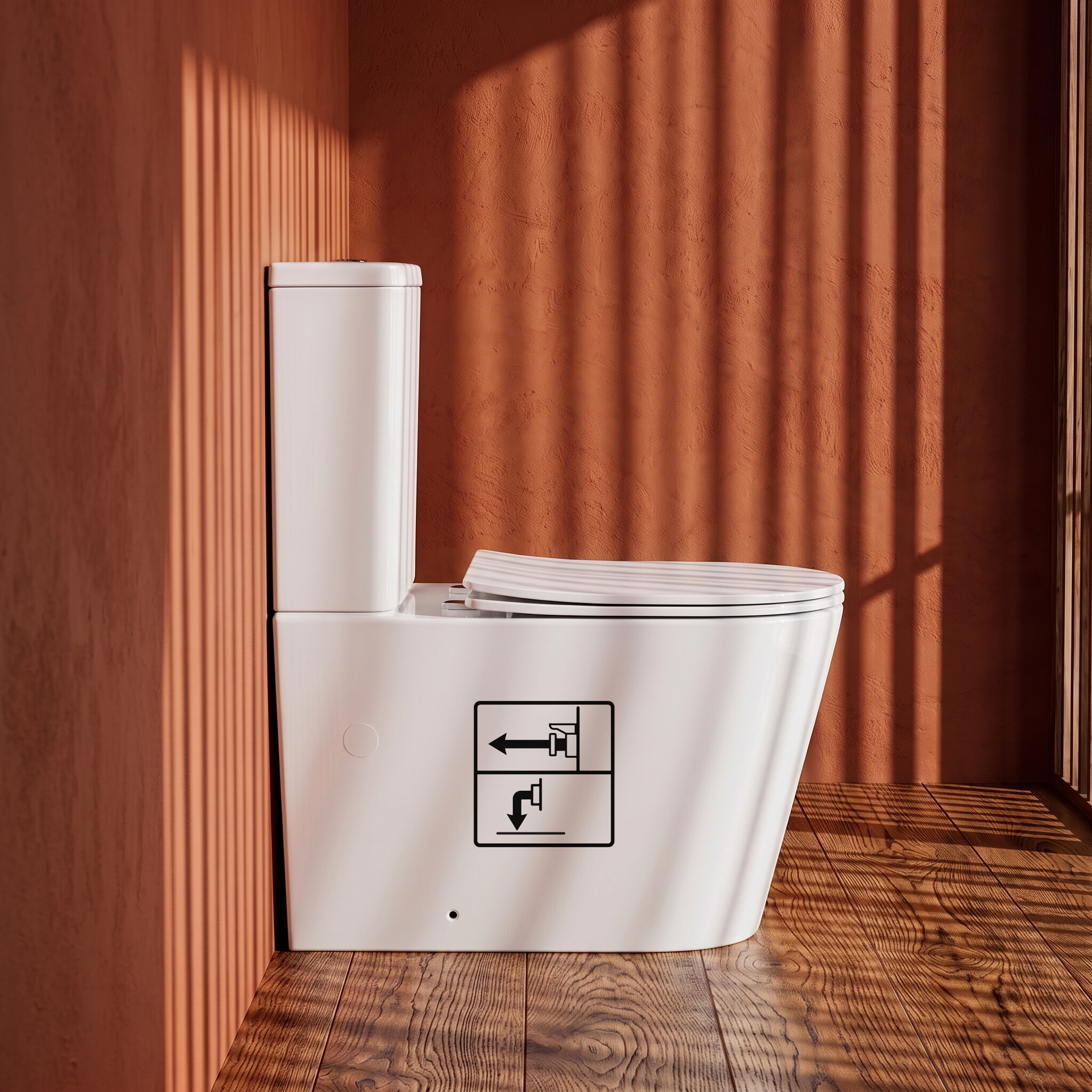 Pack WC à poser Tryton 3.0, céramique sanitaire blanc brillant
