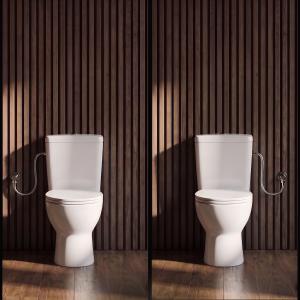 Pack WC à poser Zeta 2.0 – économique, sans bride avec abattant frein de chute - Image supplémentaire