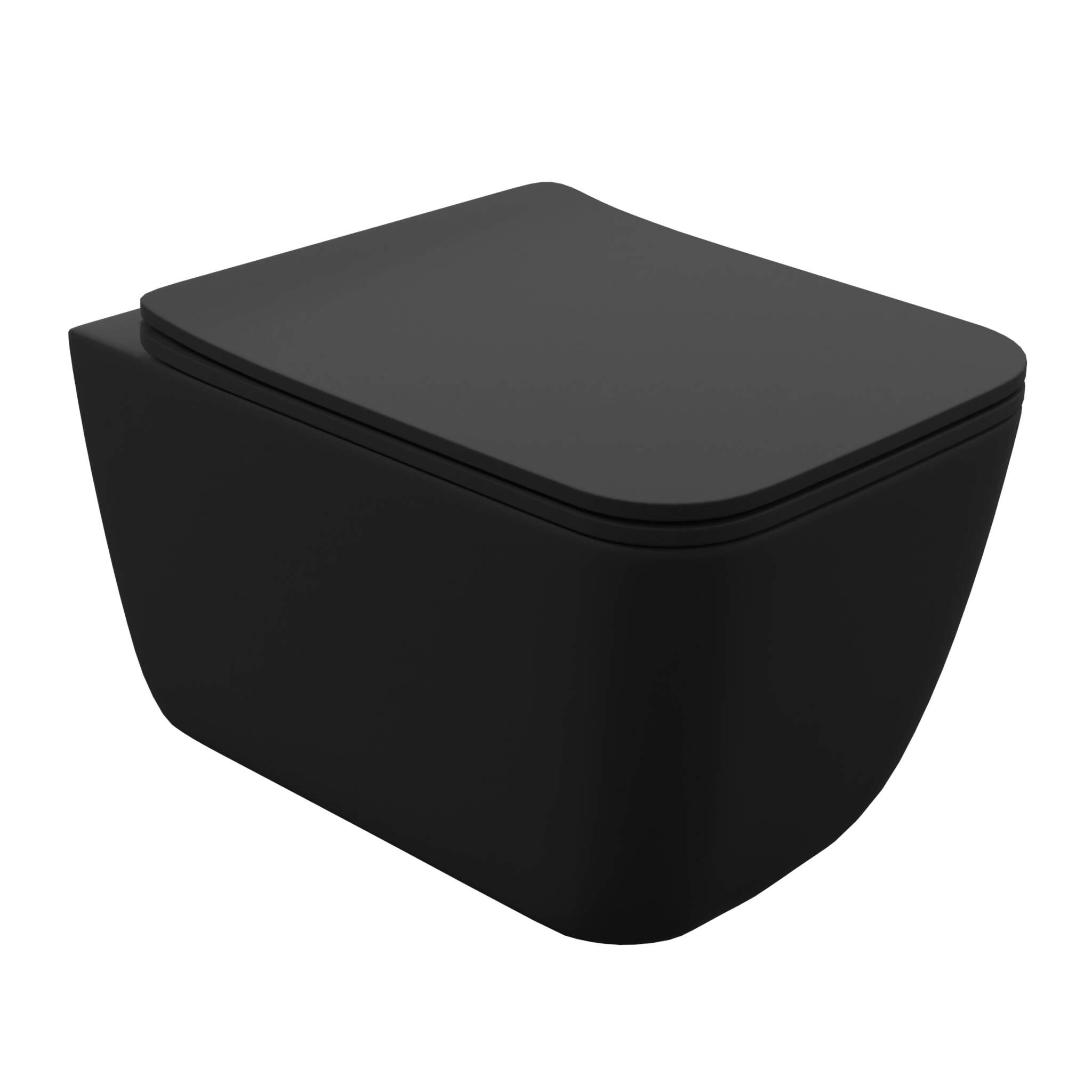 Cuvette WC suspendue sans bride Onil Black 3.0 Noir Mat
