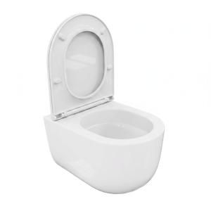 WC suspendu sans bride Rimo 3.0 avec abattant - Image supplémentaire