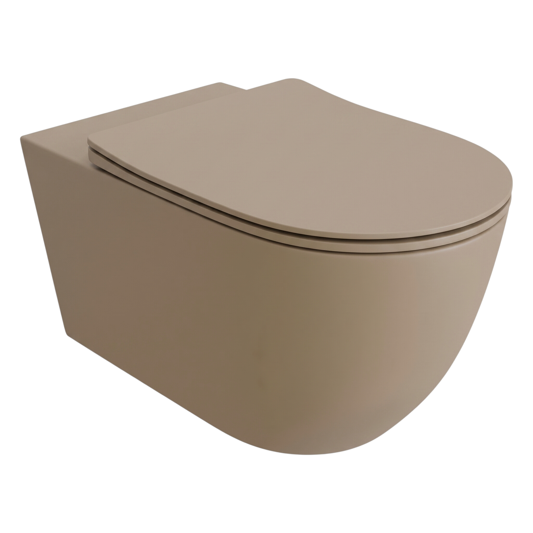 WC suspendu Sinto Grande 2.0 Khaki Brillant/Mat