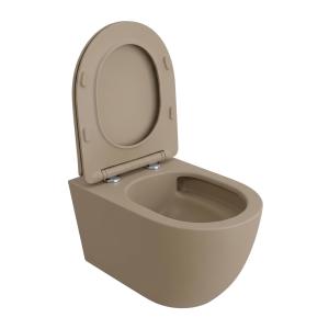 WC suspendu Sinto Grande 2.0 Khaki Brillant/Mat - Image supplémentaire