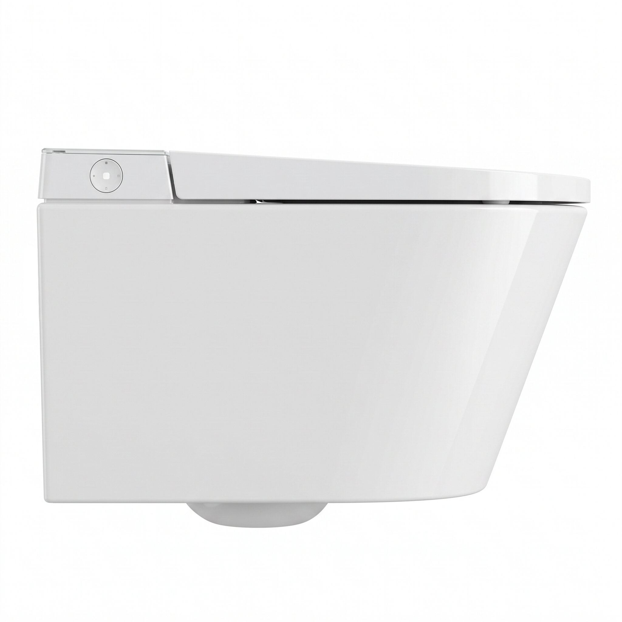 Cuvette WC suspendue Lumina Full Option blanc brillant avec abattant intelligent