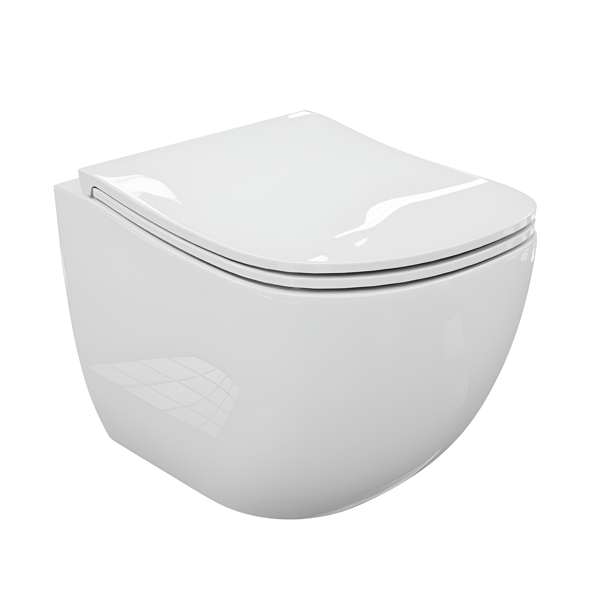 WC suspendu Ergoseat 3.0 en blanc brillant