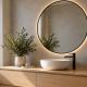 Choisir un miroir de salle de bain : taille, lumière, forme