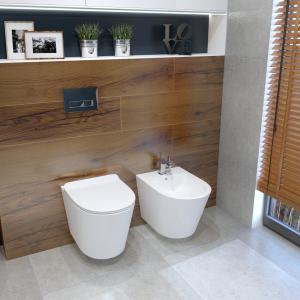 Bidet suspendu GALVE – design minimaliste avec une forme semi-ovale allongée - Image supplémentaire