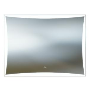 Miroir de salle de bain TETYDA 80 x 60 cm avec éclairage LED, IP44 - Image principale