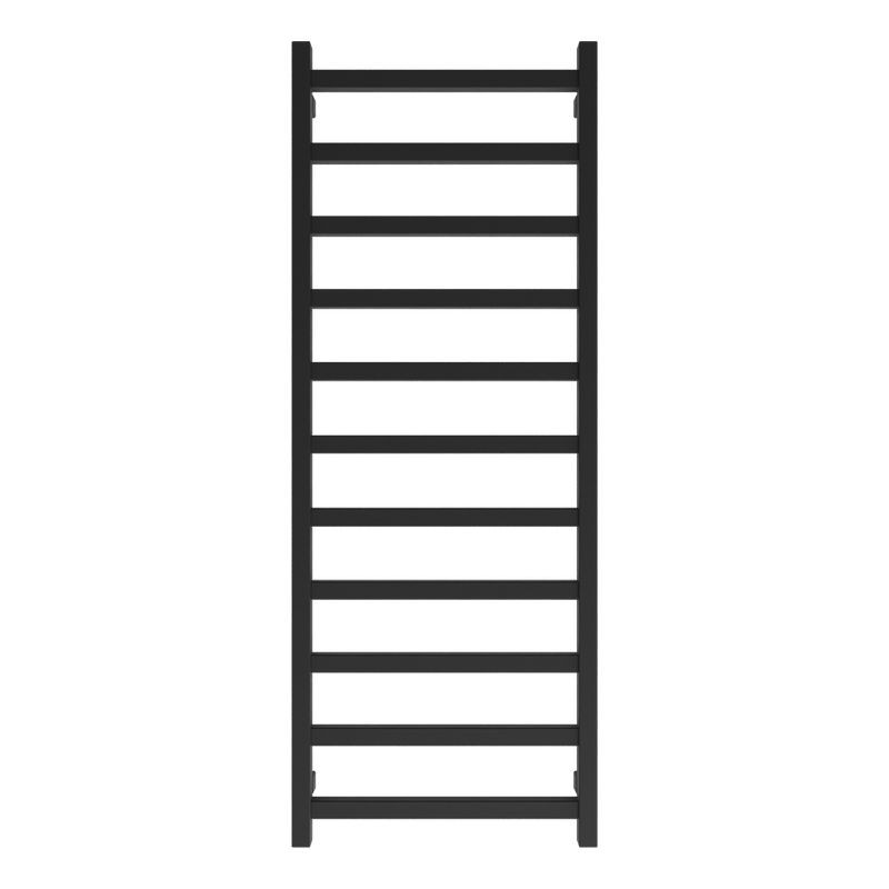 Radiateur design de salle de bain Lungo Black 1320 (noir mat)