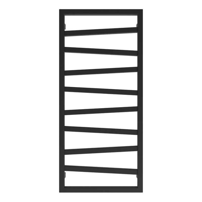 Radiateur sèche-serviettes Frio Black 858 en noir mat