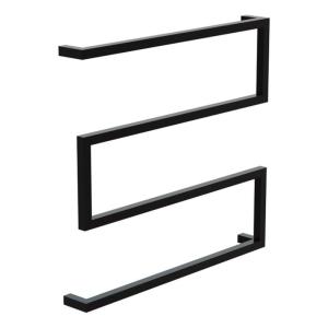 Porte-serviettes TRYNIDAD 600 – à trois bras, noir mat - Image principale