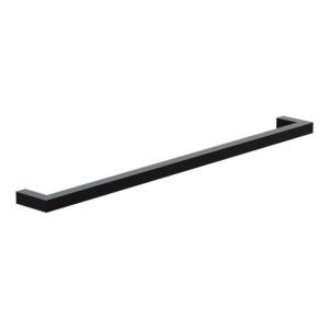 Porte-serviettes NIAS – barre porte-serviettes minimaliste en noir mat - Image principale