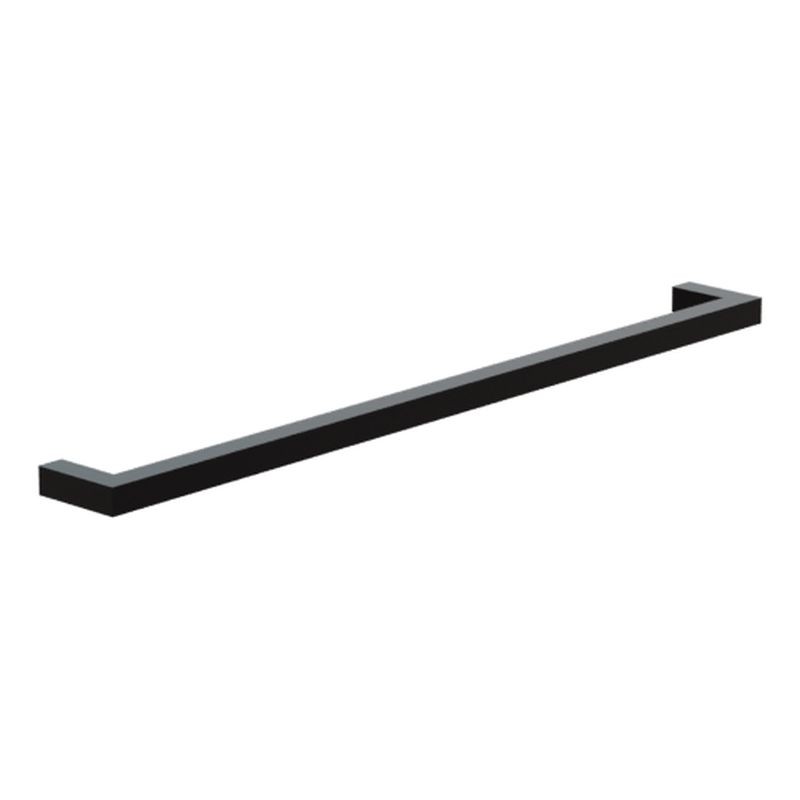 Porte-serviettes NIAS – barre porte-serviettes minimaliste en noir mat