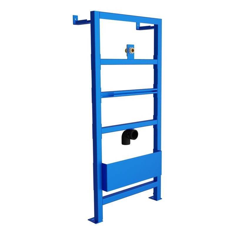 Bâti-support à encastrer pour urinoir LAV 600 – 500 mm, complet avec accessoires