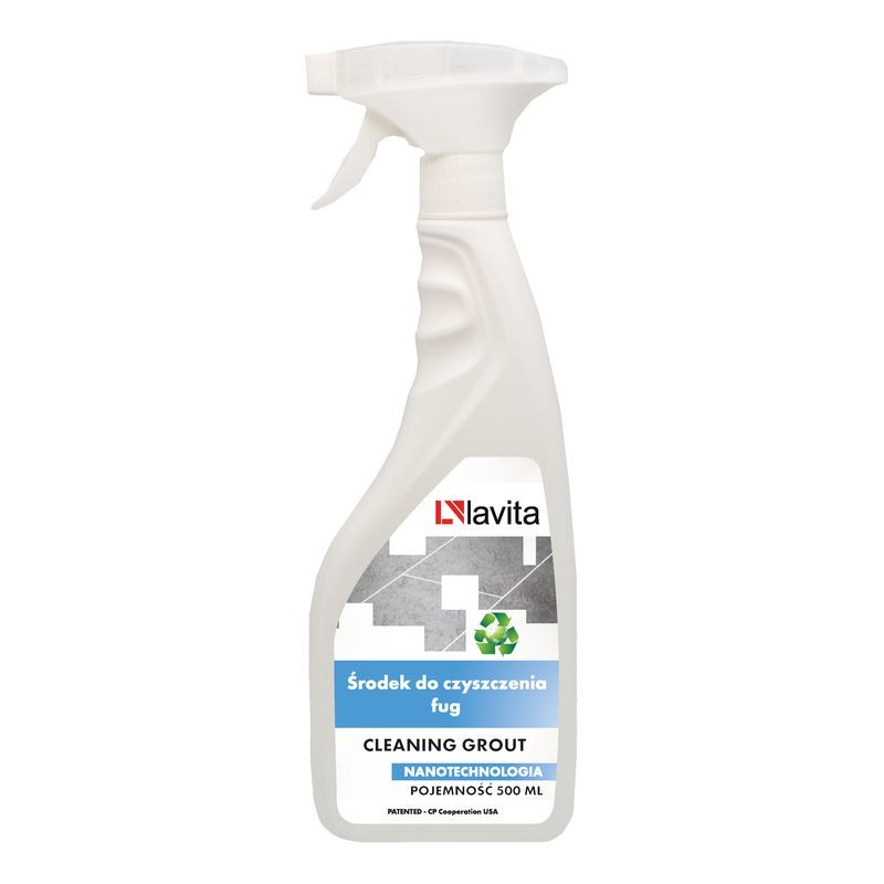 Lavita Cleaning Grout nettoyant pour joints – pour joints, céramique, robinetterie et pierre naturelle, 500 ml