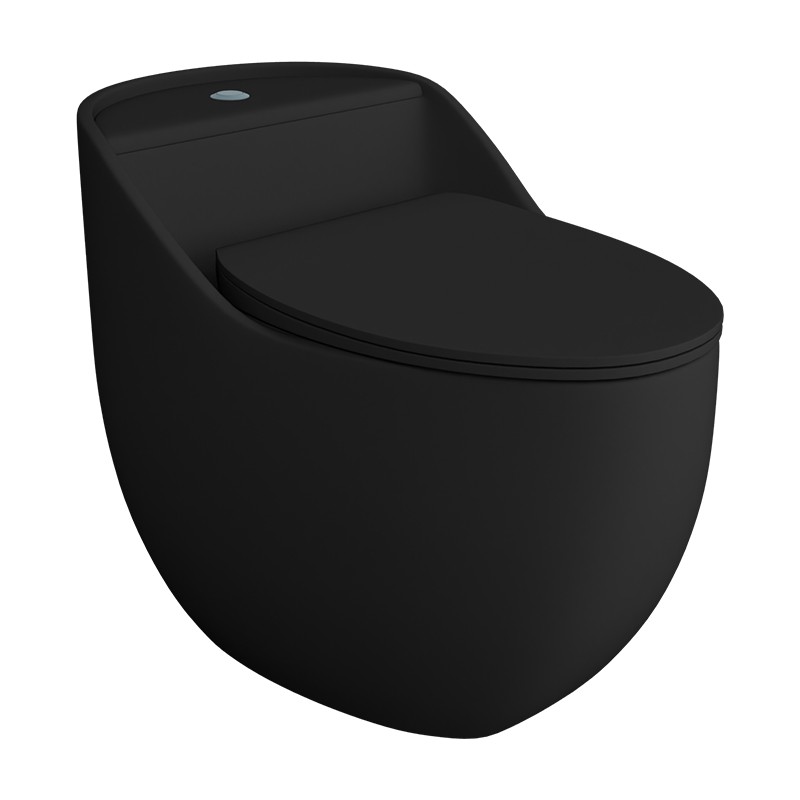 WC à poser SILIA RIM Black