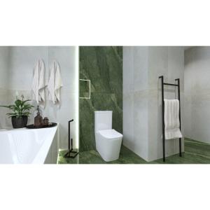 WC compact TRYTON, forme rectangulaire - Image supplémentaire