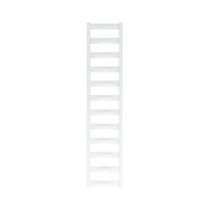 Sèche-serviettes Hermes White 1390 – 1390 × 300 mm, blanc, acier, résistance chauffante en option - Image principale
