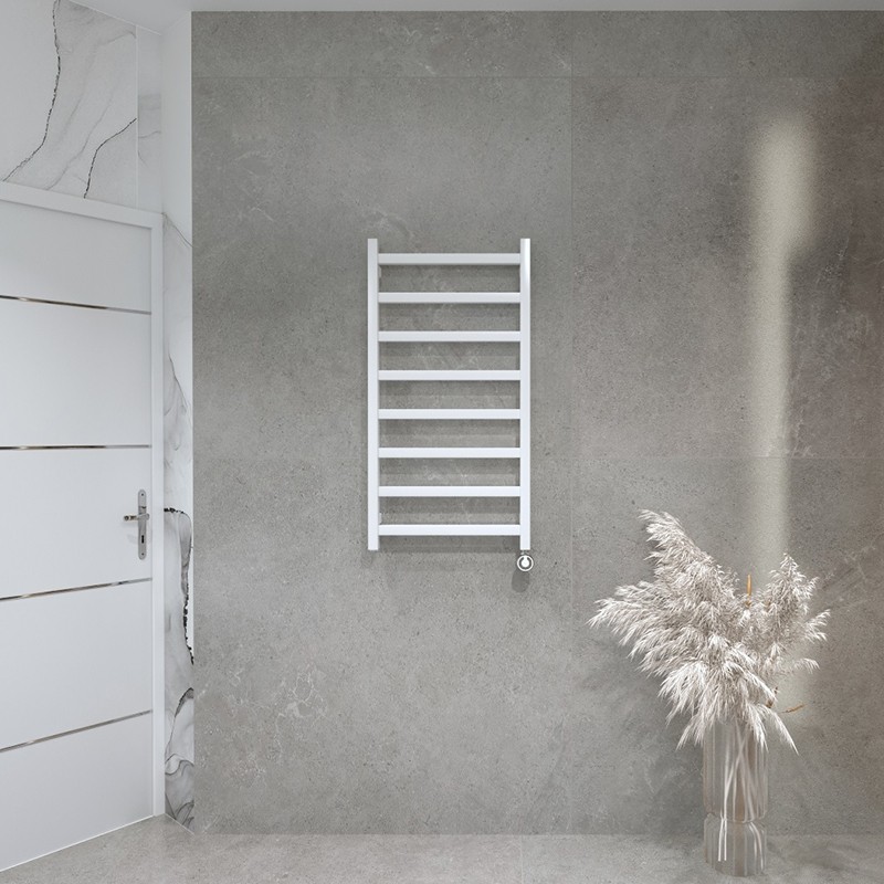 Radiateur sèche-serviettes Lungo White 1320 en blanc