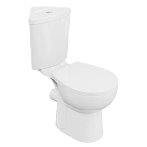 WC compact d'angle Bartolini pour une installation en angle peu encombrante - Image principale