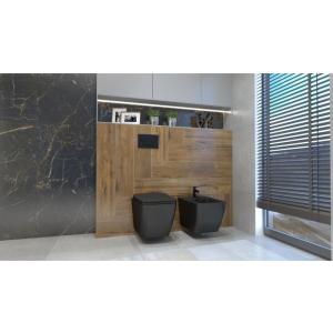 Bidet suspendu Onil Black en noir mat - Image supplémentaire