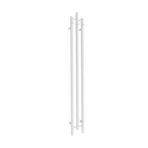Calentador White 1620 – radiateur de salle de bain hybride étroit (eau chaude + électrique), blanc - Image principale