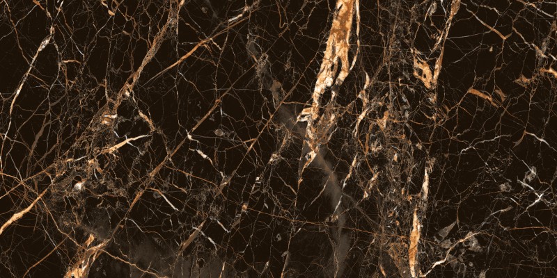 Grès cérame émaillé HG Golden Black brillant 60x120 – 1er choix