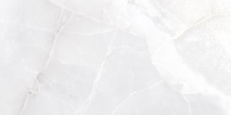 Ice Onyx lappato : grès cérame émaillé clair au format 60 × 120 cm