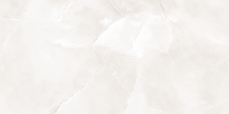 Jeniffer White brillant : grès cérame émaillé au format 60 × 120 cm