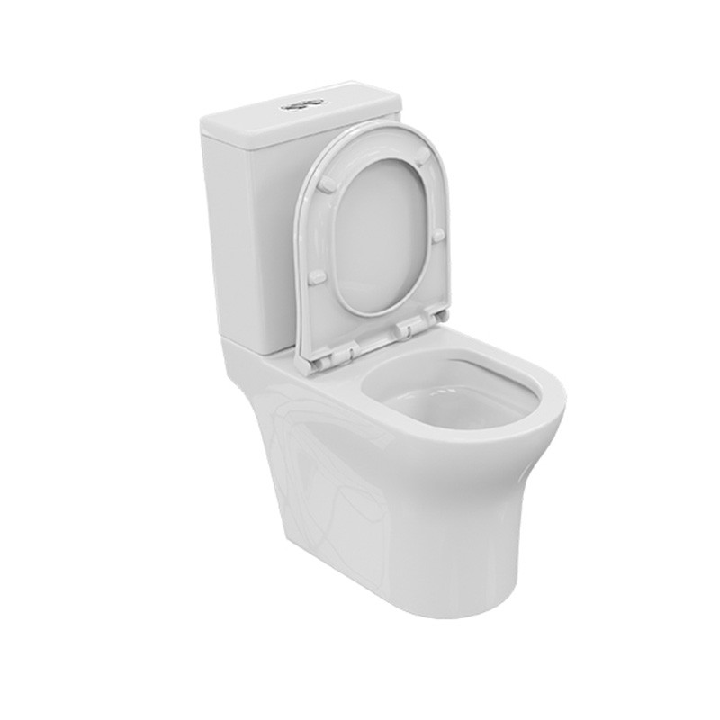 WC compact Ecolet 3.0 avec abattant blanc