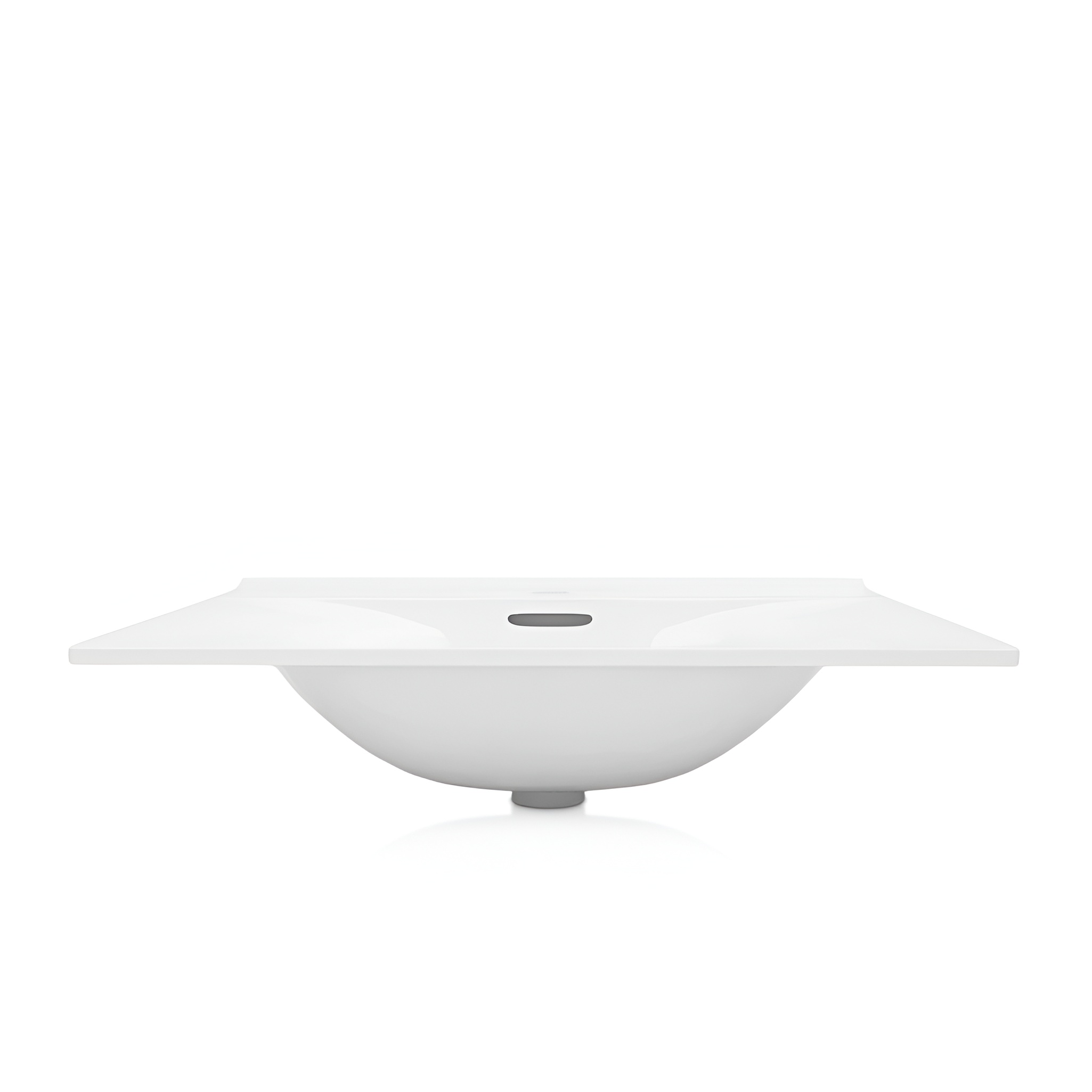 Lavabo pour meuble KOLORADO 600 en céramique blanche, finition brillante