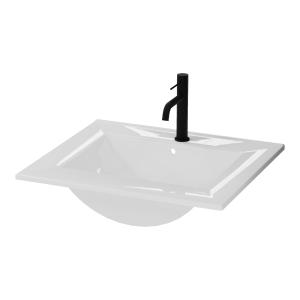 Lavabo pour meuble Mimir 600 – lavabo en céramique blanche 610 x 465 mm - Image principale