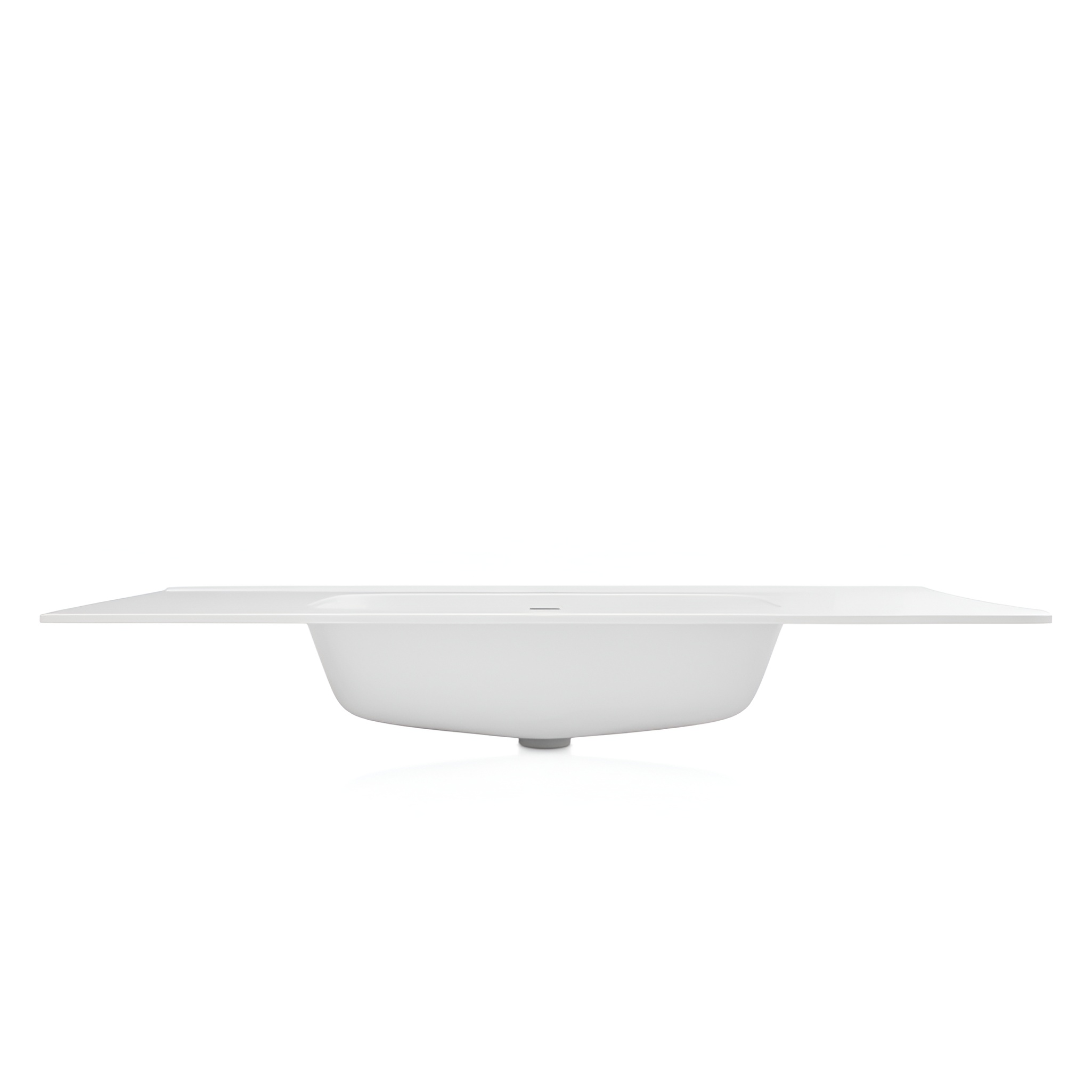 Lavabo pour meuble Minnesota 1000 blanc avec perçage pour robinetterie