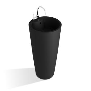 Lavabo autoportant Uvas Black – noir mat - Image supplémentaire
