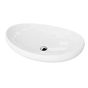 Vasque à poser BARCO – forme semi-ovale à bord fin - Image principale