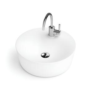 CARIBE Vasque à poser, ronde avec bord fin - Image supplémentaire