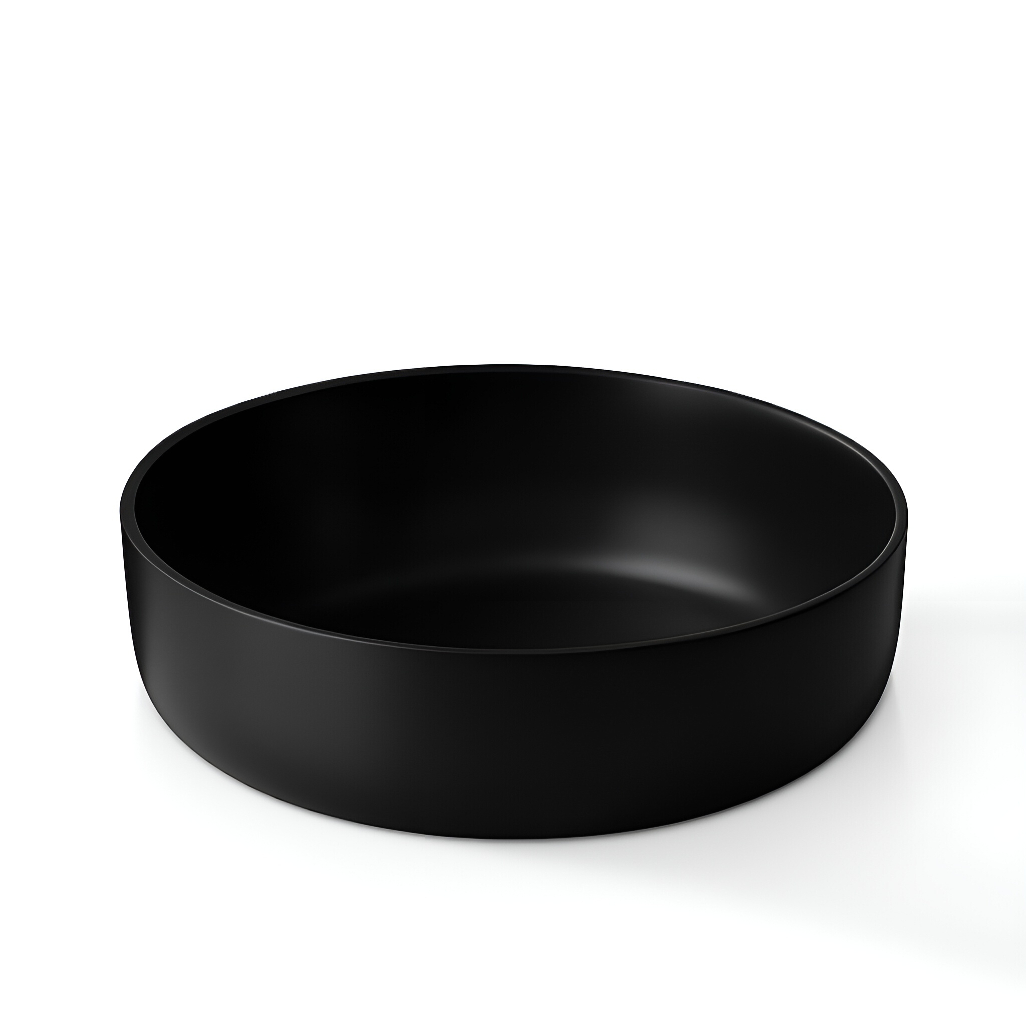 Vasque à poser CORDOBA BLACK en céramique noir mat