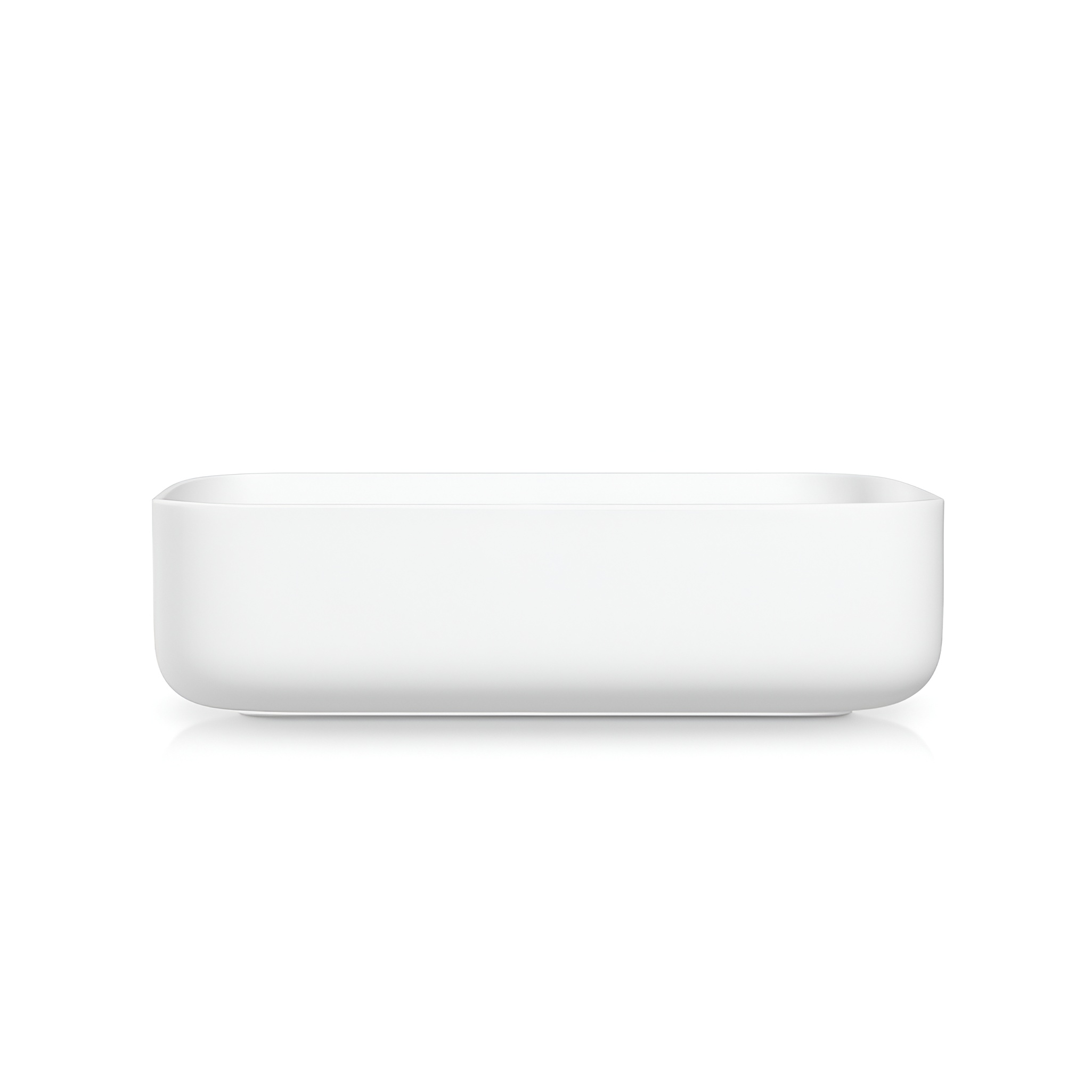 Vasque à poser GALERA blanc brillant, sans trou de robinetterie