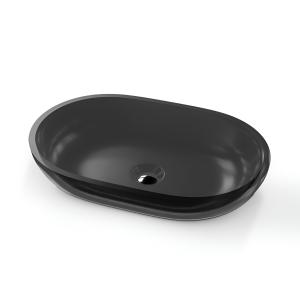 Vasque à poser Hera – noir mat - Image supplémentaire